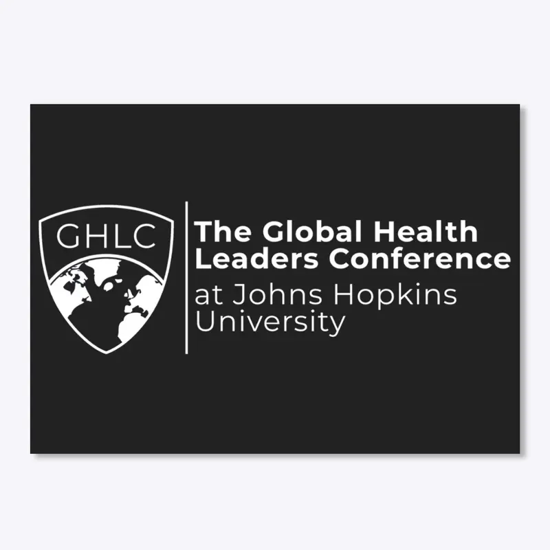 The GHLC at JHU Laptop Sticker